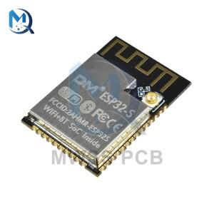 ESP-32S 와이파이 블루투스 무선 모듈  아두이노호환용 IPEX 안테나  직렬-듀얼 코어  32 비트 CPU 전원 보