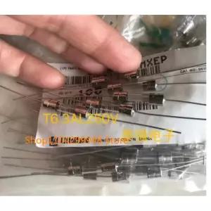 유리관퓨즈 휴즈 유리 퓨즈 리드 배치당 10개 T63Al250V T63A250V 5x20mm 02X 078인치