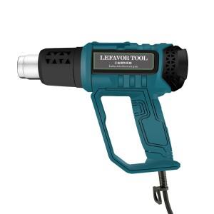 온도 조절 가능 전기 열풍기 2000W 60-650 ℃ 지능형 220V 와이어 스트리핑 건 필름 베이킹