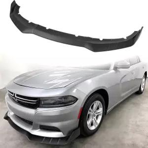 2015-2023 닷지 차저 SE SXT GT 스피드 스타일 프론트 범퍼 립 스포일러 ABS 에어 친 바디 키트 AMPP