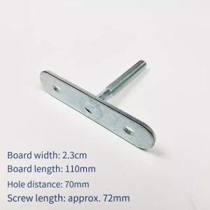 향상된 목공 지그 25*50*65mm 조각 기계 구멍 간격 변동 내부 및 외부 스플린트 금속 재질