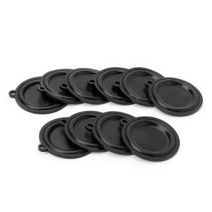 BEHAIVAN 52mm 가스 온수기 부품 용 압력 다이어프램 물 연결 히터 밸브 실리콘 멤브레인 교체
