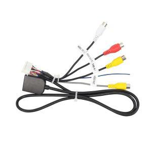 RCA 4G 2Din 자동차 라디오 안드로이드 호환 프레임 키트 비디오 하네스 마이크 카메라 오디오 케이블 카드