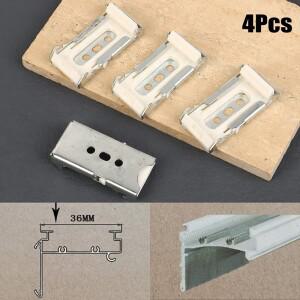 스프링 롤러 블라인드 탑 레일 로마 액세서리에 대 한 4Pcs 36MM 천장 브래킷