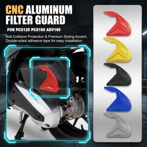 혼다 PCX125 PCX160 ADV160 PCX 125 160 ADV 외부 후드 충돌 방지 가드 용 바이크 오토바이 에어 필터 장식