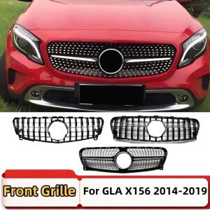 전면 흡입구 범퍼 그릴 마스크 그리드 바디 키트 튜닝 액세서리 메쉬 메르세데스 벤츠 GLA X156 2014-2019