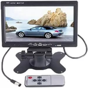 BW 7인치 고해상도 800 * 480 TFT 컬러 LCD 자동차 후방 카메라 모니터 지원 화면 회전 및 2개의 AV 입력