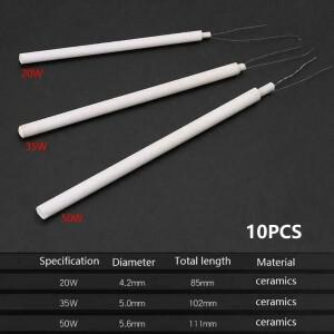 전기 납땜 인두 가열 요소, 내부 세라믹 코어 히터, 220V, 20 W, 35 10 개