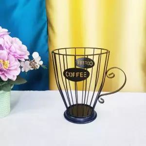 컵 캡슐 커피 보관함 라지 커피통 탕비실정리 키친소품 보관 인테리어 숍소품 바구니