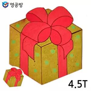 나무모형집 모형조립키트 나무판모형만들기 목재모형 목재조립장난감 우드아트 선물상자 4.5T 10개입 (연결