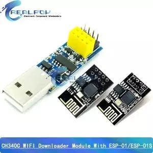CH340C USB 8266 01 01S g WIFI 다운로더 모듈 Arduino 프로그래머 어댑터 용 개발 보드