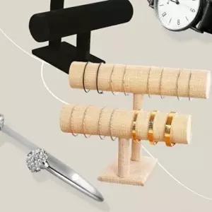 액세서리 거치대 진열장 시계 팔찌 보관함 마켓 매대 스탠드-WFPURZI