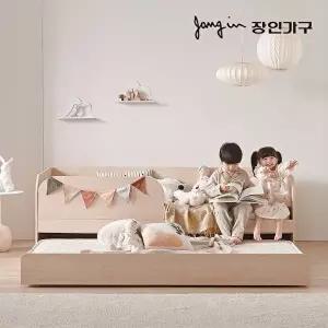 [장인가구]뉴피터 E0등급 저상형 슬라이딩 2단 침대 S 낮은포켓 (2개)
