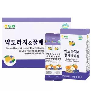 목건강 환절기에  약도라지 꿀배 콜라겐 젤리 1BOX 20gX30포 