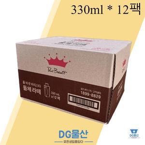 폴바셋 사무실 커피 바리스타 돌체라떼 330mL 12팩