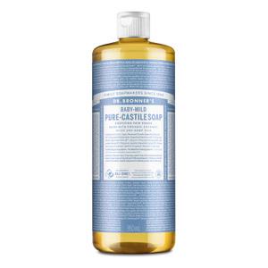 닥터 브로너스 베이비 마일드 페이스 앤 바디 퓨어 캐스틸 솝 바디워시 950ml x 1개