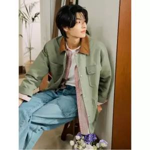 [빈폴멘] [Reedition] 초어 재킷  카키 (BC5237S01H)