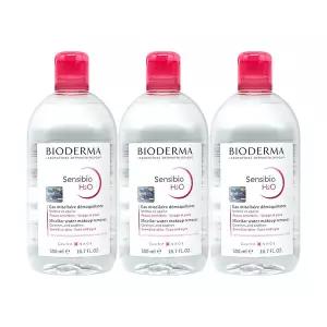 바이오더마 센시비오 H2O 클렌징워터 500ml 3개팩