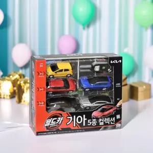 월드카 기아 5종컬렉션 파워키 미니카 다이캐스트 자동차 모닝 EV6 카니발 쏘렌토 K5