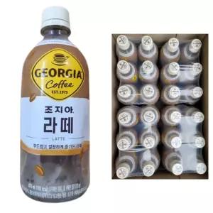 조지아 크래프트 라떼 470ml 24개 커피 카페 페트 (1srr)