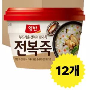 동원, 양반 전복죽, 287.5g, 12개