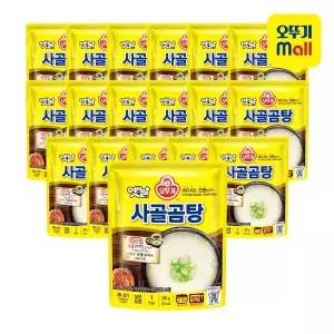 [본사직영] 오뚜기 옛날 사골곰탕 350g 18개