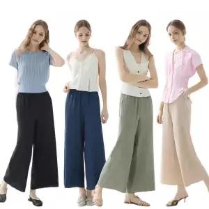 [도티 dotti] 도티 여성 25SS 크링클 와이드 팬츠 4종 (NCWW)
