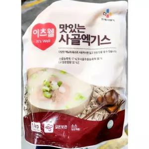 이츠웰 사골엑기스 리뉴얼 1KG 사골엑기스 사골원액 사골국물 농축액 식자재
