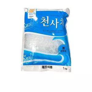 해조 천사채 소 1KG x10개 셀러드 저칼로리식품 냉채 식자재 식자재용품