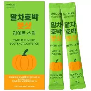 뷰티끄랩 말차 호박 즙 붓샷 라이트 스틱 국산 액상 1박스