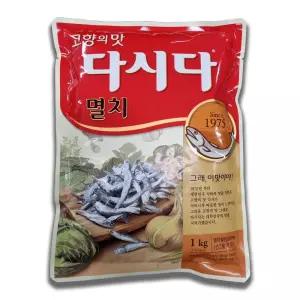 CJ 백설 멸치 다시다 1kg