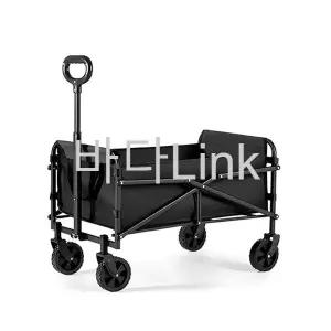 캠핑용 캐리어 베이직 / 블랙 웨건 카트 이동식 폴딩 대형손수레 운반 