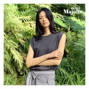 아뜰리에마졸리 체험 실크 블렌딩 티블라우스 1종 네이비 872622