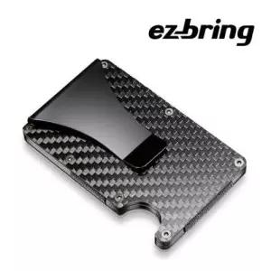 ez-bring 이지브링 항공소재 메탈카드지갑 머니클립 카본형 W190CE0
