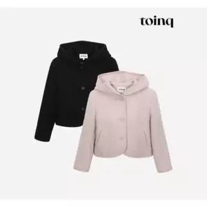 [토잉크][toinq] 후드 크롭 자켓(T239MJK905W)
