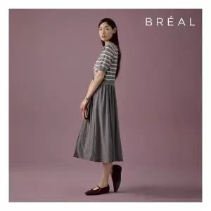 브리엘 버튼 스트라이프 원피스 1종런칭 가격 59,900원 423719