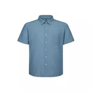 닥스셔츠 DAKSSHIRTS 린넨혼방 반팔셔츠 레귤러핏 그린 DLS2SHCS101E1