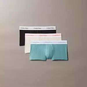 캘빈클라인 Underwear CK 남성 아이콘 모달 메쉬 로우 라이즈 트렁크 3PK SET NB3956-09P
