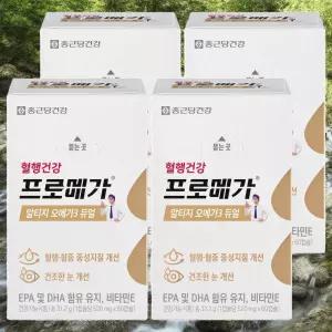 종근당건강 프로메가 알티지 오메가3 듀얼 60정 4개