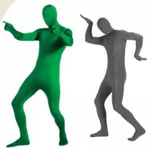 크로마키 촬영의상 공연의류 일체형 전신 스튜디오 촬영의상 동영상촬영