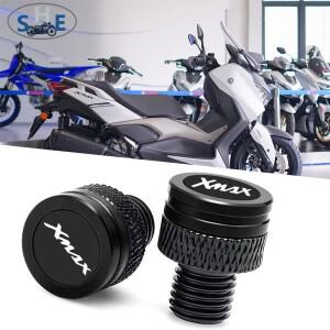 바이크 오토바이 CNC 백미러 사이드 홀 캡   액세서리 Yamaha X-MAX 300 250 125 400