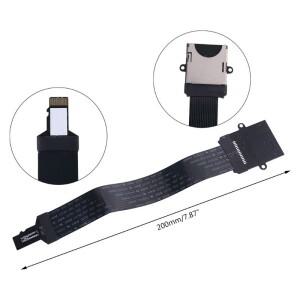 소프트 플랫 FPC 케이블 익스텐더 TF 남성-SD 여성 연장 3D 프린터 자동차 GPS TV DVD LED/LCD 스크린