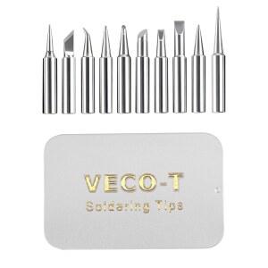 T18 인두용 팁, 10개, Type S 납땜 팁 T18-LB, BR02, D16, D32, B, K, C2, C5, I, S3, FX-888D 재작업 스테이션용 교체
