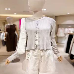 로엠 린넨 긴팔 골지가디건 RMCKG25R98 699171