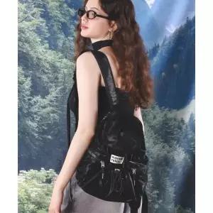 매장정품 마스마룰즈 MASMARULEZ mini ver. f랩 LAP backpack_Glittery black 여자가방 483141