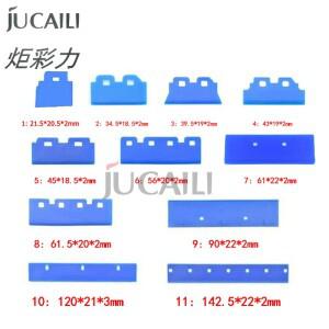 JCL 8Pcs Mutoh Roland Mimaki 대형 프린터 부품 용 Epson XP600 4720 I3200 프린트 헤드 용 다양한 와이퍼