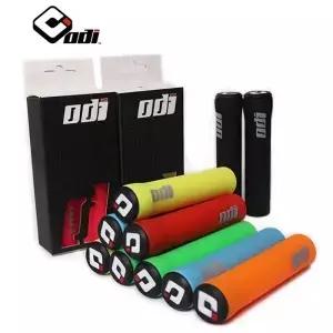 2PCS ODI MTB 그립 실리콘 자전거 핸들 바 커버 소프트 충격 흡수 산악 커프 BMX 주먹
