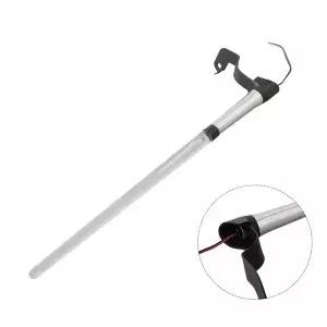 라이트 안테나 마스트 직접 장착 외부 12V ABS 자동차 액세서리 깃대