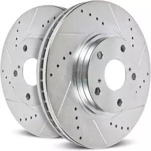 기아 쏘렌토 20032006용 파워 스톱 JBR1512XPR 프론트 에볼루션 드릴링 및 슬롯 로터 페어 [모델별]