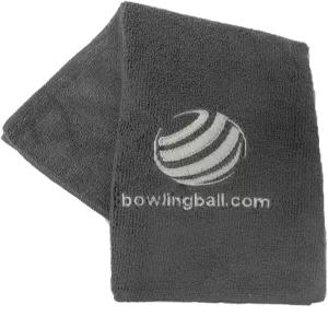 bowlingball.com 자수 마이크로파이버 볼링 타월